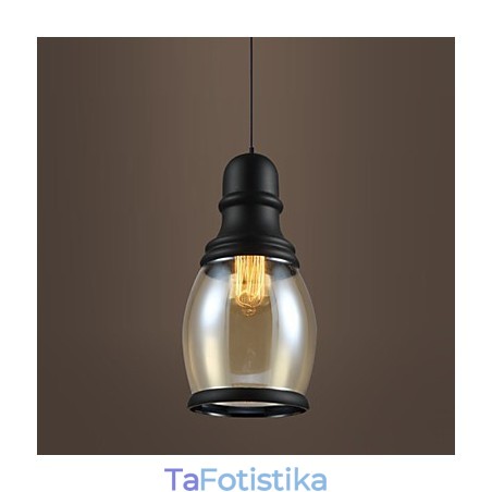 Retro Lighting Loft Lights Γυάλινο κρεμαστό φως Retro Lighting Loft Lights Γυάλινο κρεμαστό φως