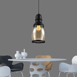Retro Lighting Loft Lights Γυάλινο κρεμαστό φως
