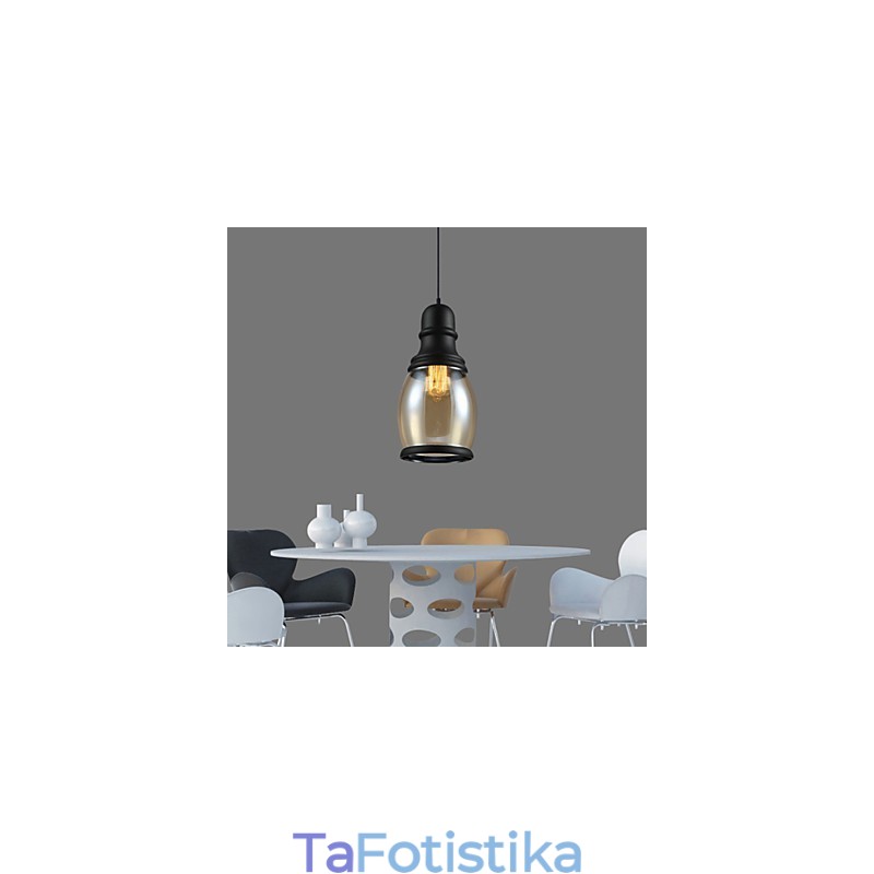 Retro Lighting Loft Lights Γυάλινο κρεμαστό φως