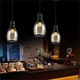 Retro Lighting Loft Lights Γυάλινο κρεμαστό φως