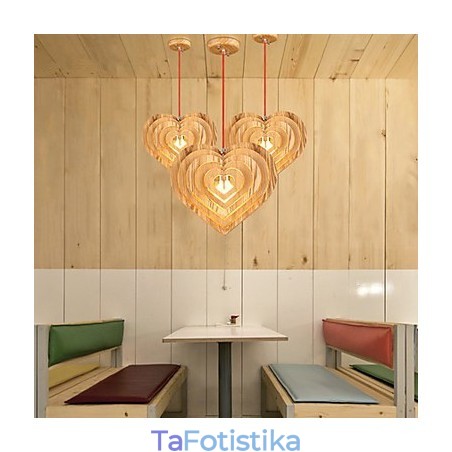 Πολυέλαιος Mini Style Lantern Wood Bamboo Πολυέλαιος Mini Style Lantern Wood Bamboo
