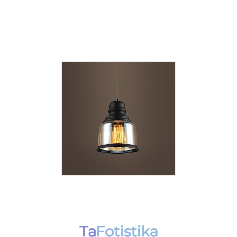 Retro Lighting Loft Lights Γυάλινο κρεμαστό φως