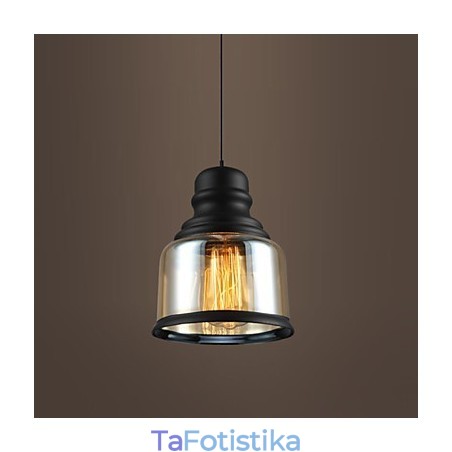 Retro Lighting Loft Lights Γυάλινο κρεμαστό φως Retro Lighting Loft Lights Γυάλινο κρεμαστό φως
