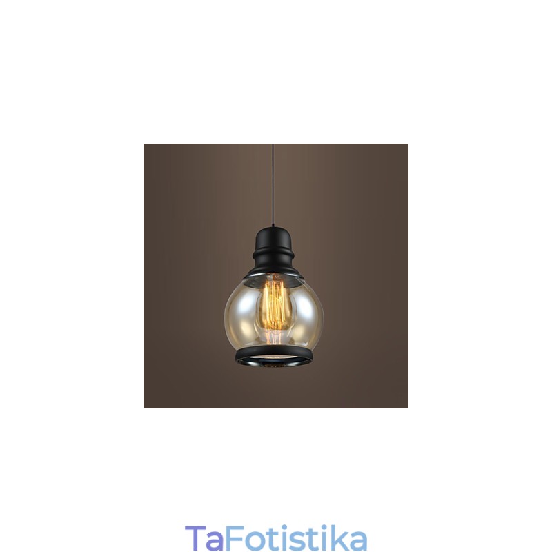 Retro Lighting Loft Lights Γυάλινο κρεμαστό φως
