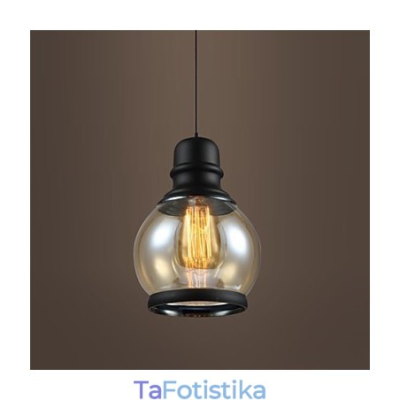 Retro Lighting Loft Lights Γυάλινο κρεμαστό φως Retro Lighting Loft Lights Γυάλινο κρεμαστό φως