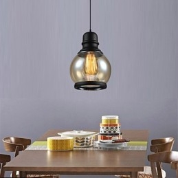 Retro Lighting Loft Lights Γυάλινο κρεμαστό φως
