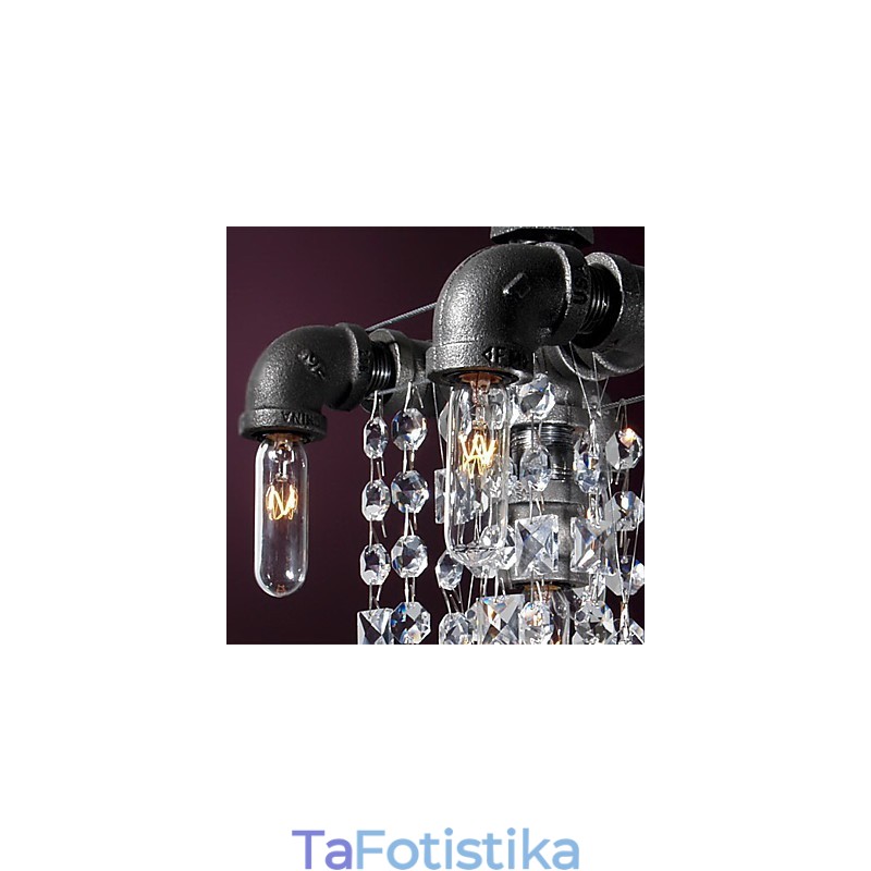 Χαρακτηριστικό μενταγιόν 5 ελαφριών βορειοαμερικανικού στυλ σε σχέδιο σωλήνα