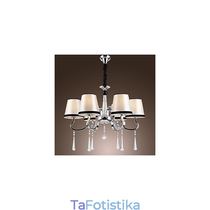 Τραπεζαρία με μοντέρνο παραδοσιακό κλασικό ρουστίκ Lodge Vintage Island με μεταλλικό πολυέλαιο χρωμίου