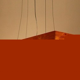 Απλό μενταγιόν από μασίφ ξύλο υψηλής ποιότητας