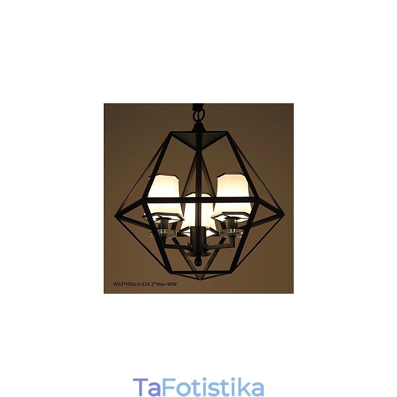 Κρεμαστά Φωτάκια 3 Φωτιστικά Country Outdoors Metal