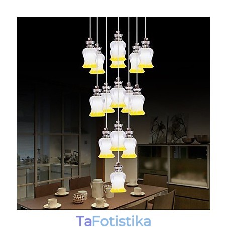 Κρεμαστό με κρεμαστό κόσμημα με μοντέρνο απλό κρύσταλλο Restaurant 15