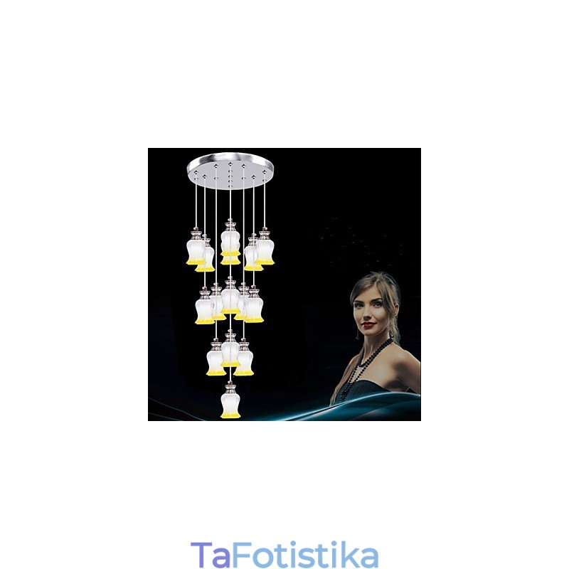 Κρεμαστό με κρεμαστό κόσμημα με μοντέρνο απλό κρύσταλλο Restaurant 15