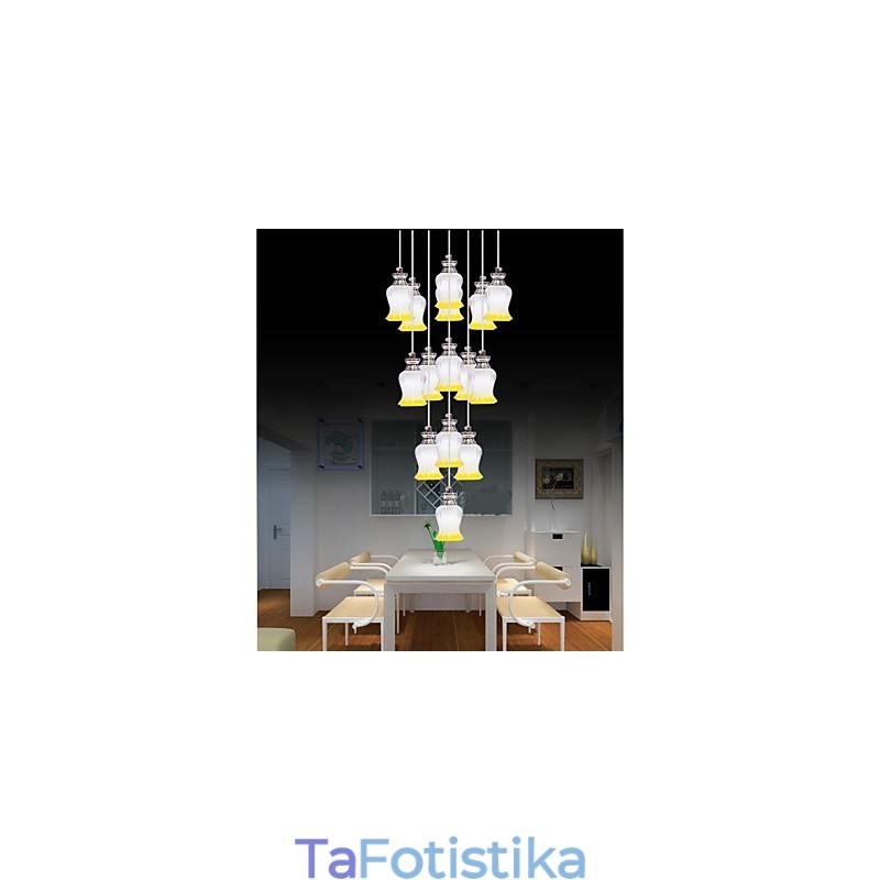 Κρεμαστό με κρεμαστό κόσμημα με μοντέρνο απλό κρύσταλλο Restaurant 15