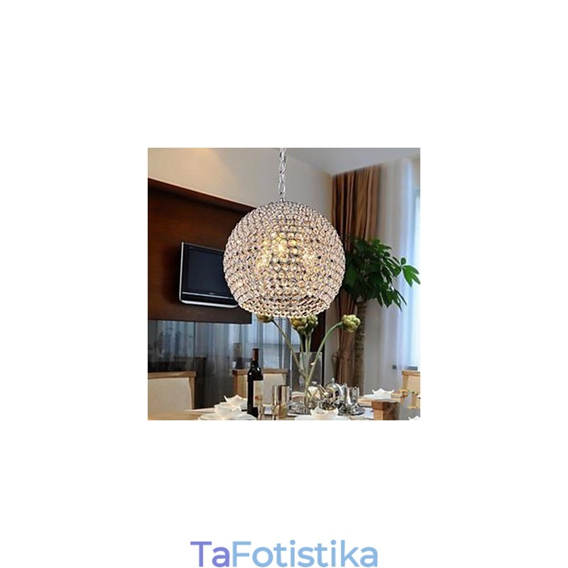 Πολυέλαιος Contracted And Contemporary Creative Arts K9 Crystal Meals
