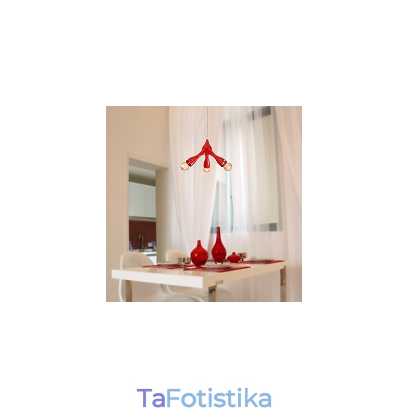 Φωτιστικό Οροφής με 3 Φωτιστικά