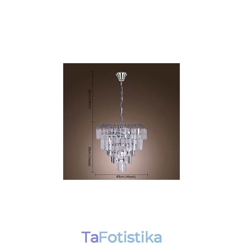 Πολυτελής κρυστάλλινος πολυέλαιος