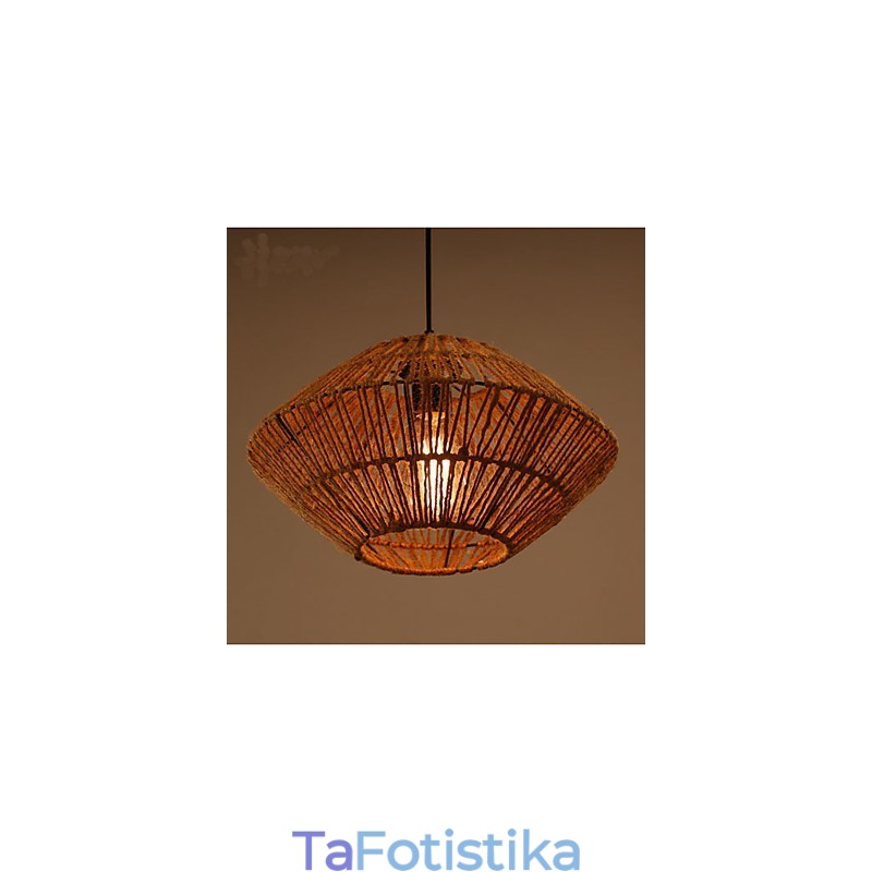 Ο πολυέλαιος Americange Hand Woven Rope Chandelier