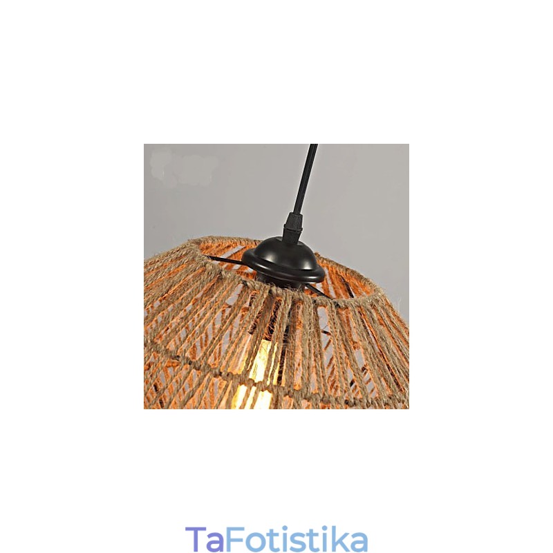 Ο πολυέλαιος Americange Hand Woven Rope Chandelier