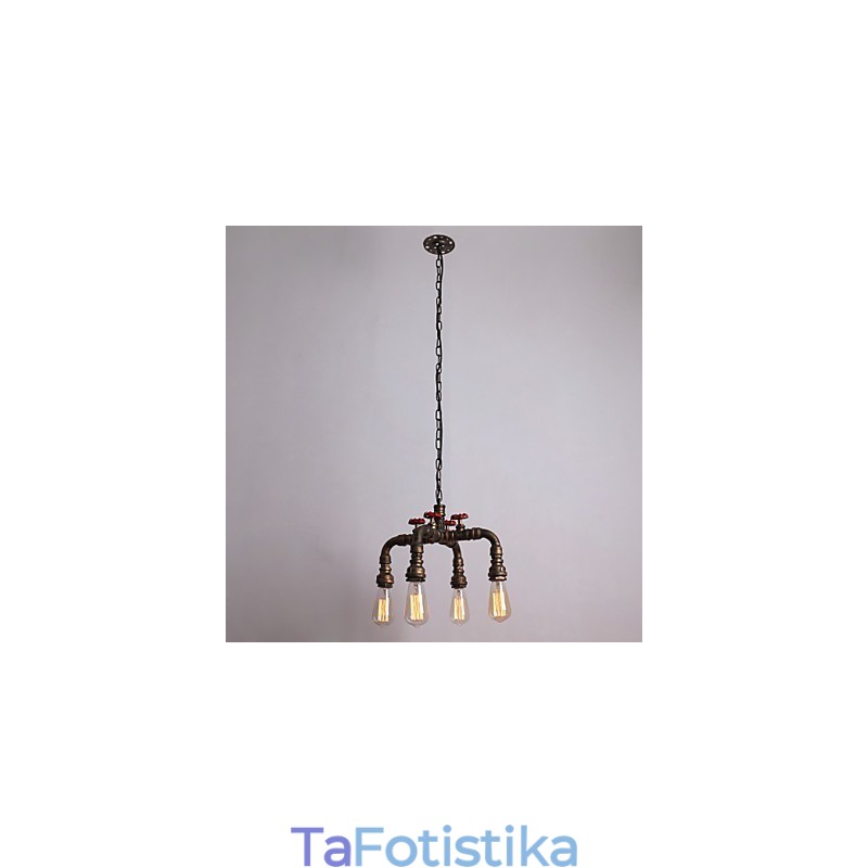 Μενταγιόν Water Pipe Retro 4Light ζωγραφικής