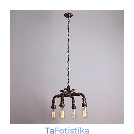 Μενταγιόν Water Pipe Retro 4Light ζωγραφικής Μενταγιόν Water Pipe Retro 4Light ζωγραφικής