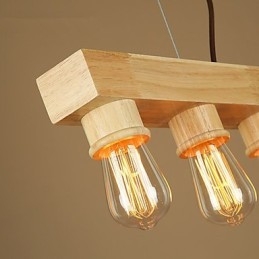 Κρεμαστά φωτάκια Country Wood Bamboo