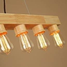 Κρεμαστά φωτάκια Country Wood Bamboo