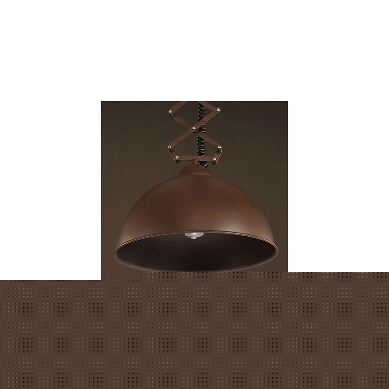 Lamp Shade Μαύρος σφυρήλατο σίδηρος εύκαμπτος πολυέλαιος Βιομηχανική αποθήκη Καπάκι Καπάκι απόχρωση Πολυέλαιος