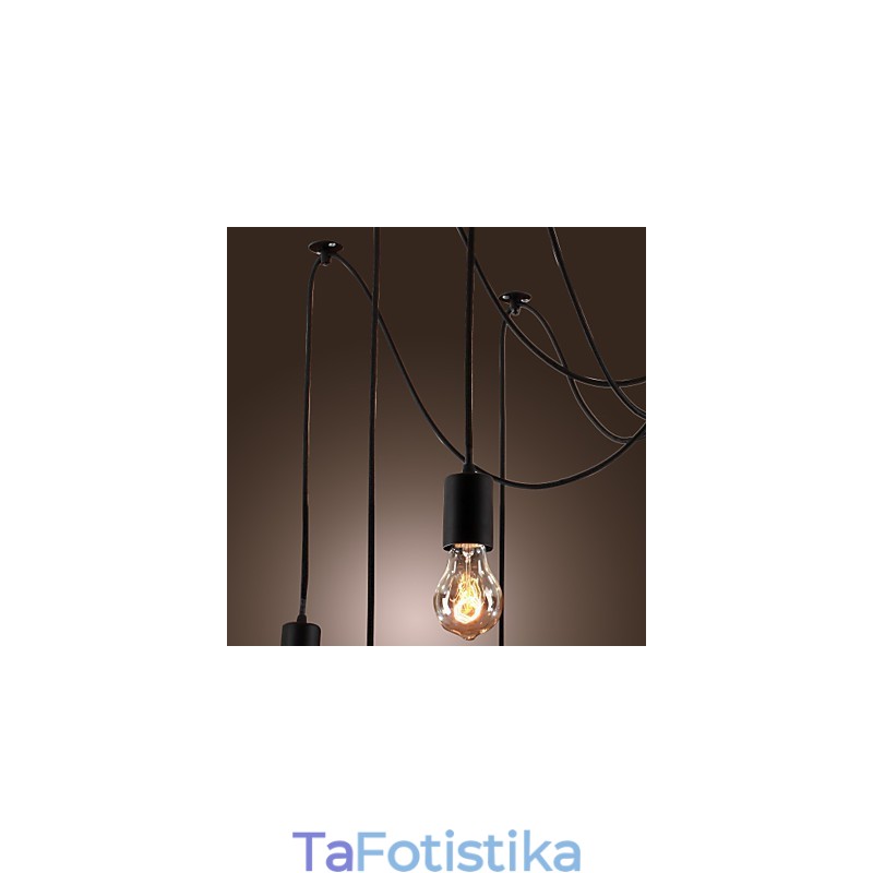 Περιλαμβάνονται λαμπτήρες Vintage σχεδιασμού πολυελαίου Living 10 Lights Κρεμαστό φως