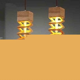 Κρεμαστά φωτάκια Country Wood Bamboo