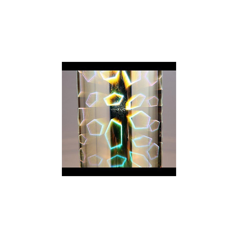 Dream Laser Engraving Επιχρωμιωμένο φωτιστικό 3 Straight