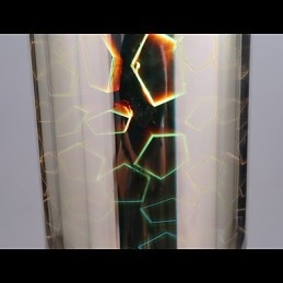 Dream Laser Engraving Επιχρωμιωμένο φωτιστικό 3 ίσιο