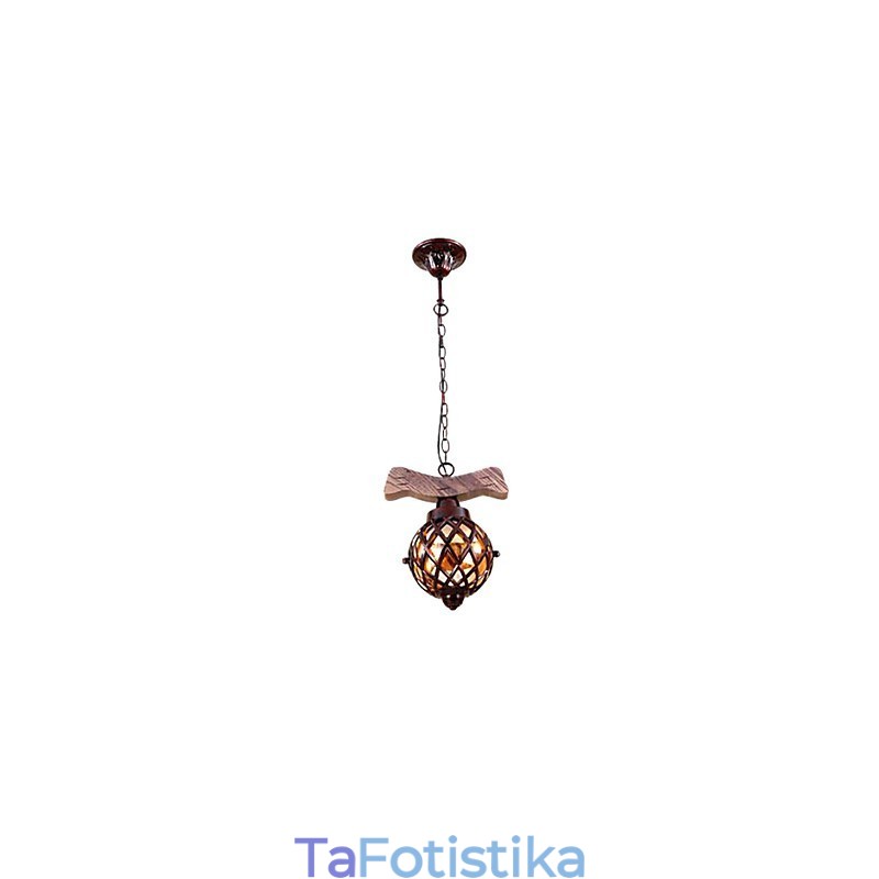 Πολυέλαιος Κρεμαστό Φωτιστικό Mini Style Traditional Classic Country Globe