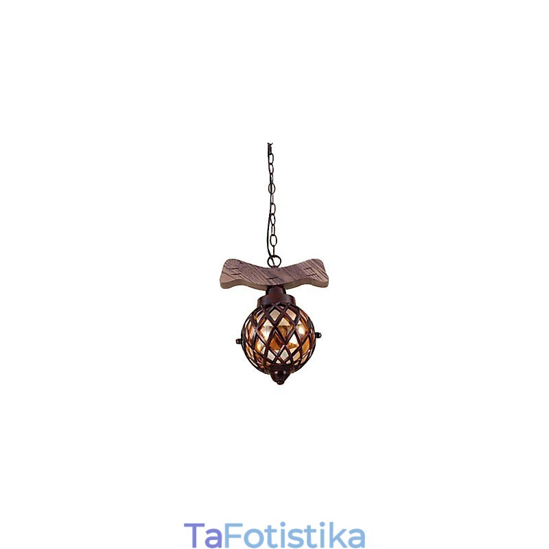 Πολυέλαιος Κρεμαστό Φωτιστικό Mini Style Traditional Classic Country Globe