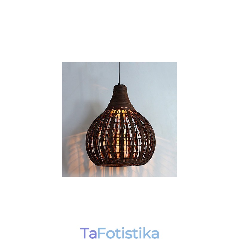 Κρεμαστό φωτιστικό ζωγραφικής σε Country Mini Style