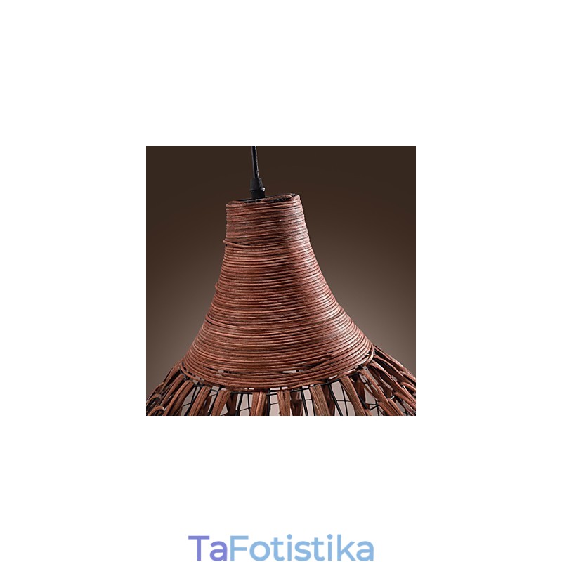 Κρεμαστό φωτιστικό ζωγραφικής σε Country Mini Style