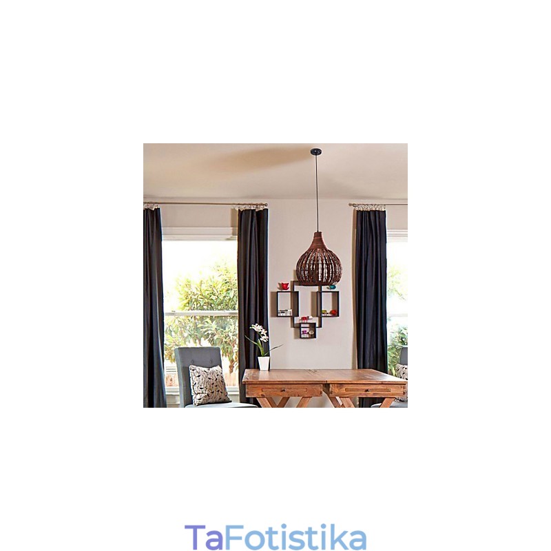 Κρεμαστό φωτιστικό ζωγραφικής σε Country Mini Style