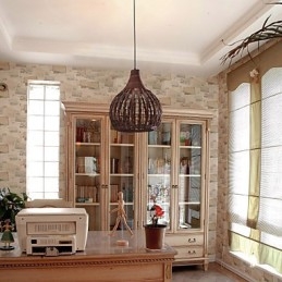 Κρεμαστό φωτιστικό ζωγραφικής σε Country Mini Style