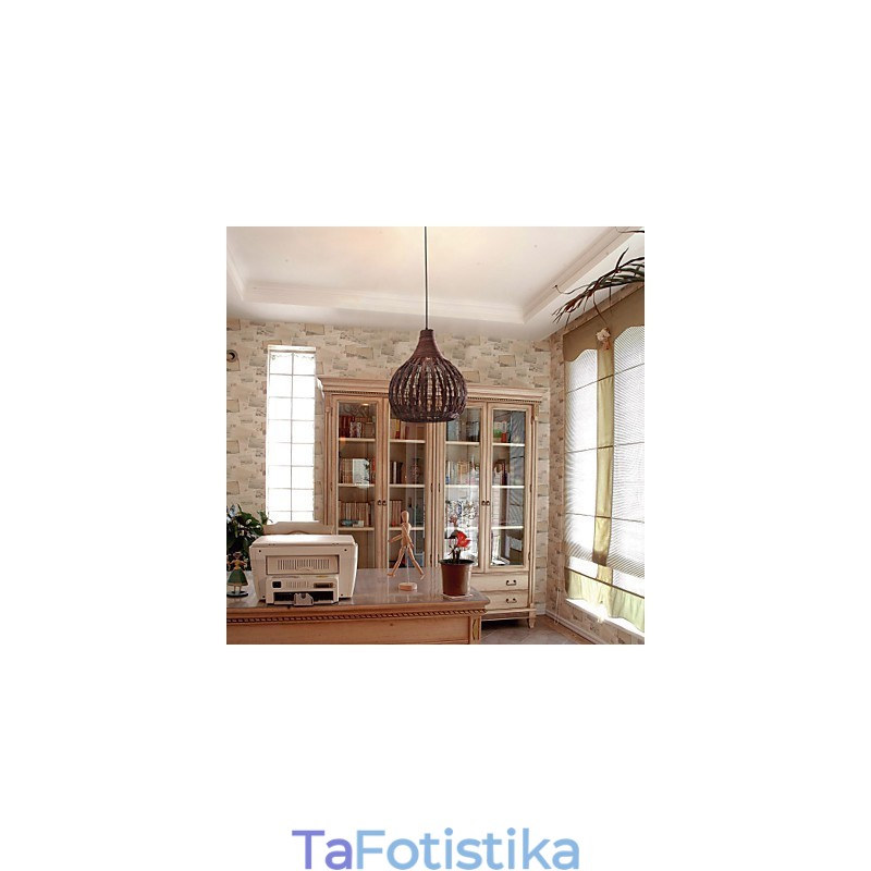 Κρεμαστό φωτιστικό ζωγραφικής σε Country Mini Style