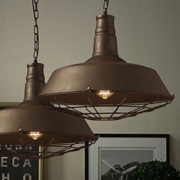 Βόρεια Ευρώπη American Retro iron Πολυέλαιος Μινιμαλιστικός σφυρήλατο σίδερο