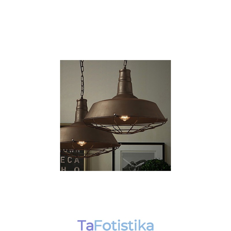 Βόρεια Ευρώπη American Retro iron Πολυέλαιος Μινιμαλιστικός σφυρήλατο σίδερο