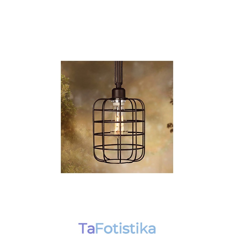 Μεταλλικό κρεμαστό φως ζωγραφικής ρετρό μίνι