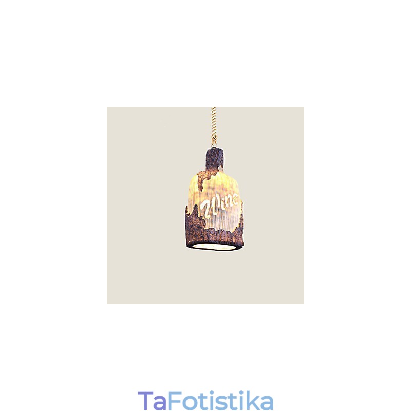 Single Head Small Chandelier Cafe American Country Internet Cafe