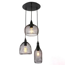 Κρεμαστά φωτιστικά Mini Style Rustic Lodge Retro Country Garage Metal