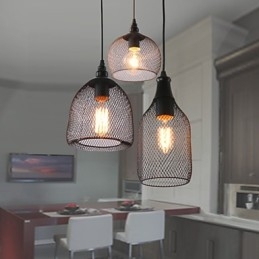 Κρεμαστά φωτιστικά Mini Style Rustic Lodge Retro Country Garage Metal