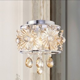 Μοντέρνο Clear Sphere Luster Crystal Πολυέλαιος Φωτιστικό Οροφής Διακόσμηση σπιτιού Κρεμαστό φωτιστικό φωτιστικό