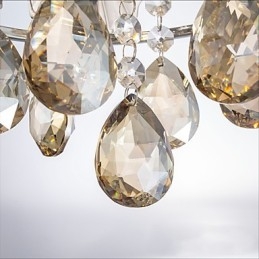 Μοντέρνο Clear Sphere Luster Crystal Πολυέλαιος Φωτιστικό Οροφής Διακόσμηση σπιτιού Κρεμαστό φωτιστικό φωτιστικό