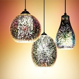 Απλό επιτραπέζιο 3D Glass Creative μενταγιόν Γ