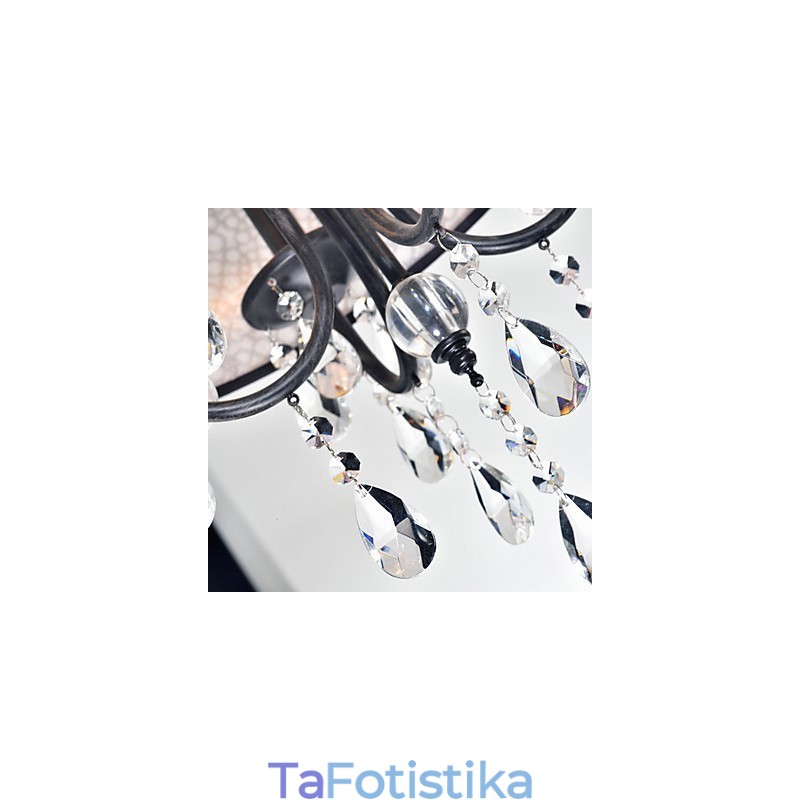 Παραδοσιακός κλασικός κρύσταλλος ζωγραφικός μεταλλικός πολυέλαιος