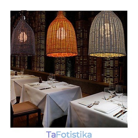 Rattan Chandelier Chandelier Chandelier Creative Retro Rattan φωτιστικό Rattan Chandelier Chandelier Chandelier Creative Retro Rattan φωτιστικό