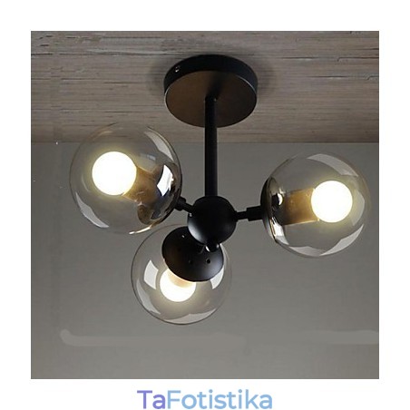 Φωτιστικά οροφής Glass Ball Iron Beanstalk Φωτιστικά οροφής Glass Ball Iron Beanstalk